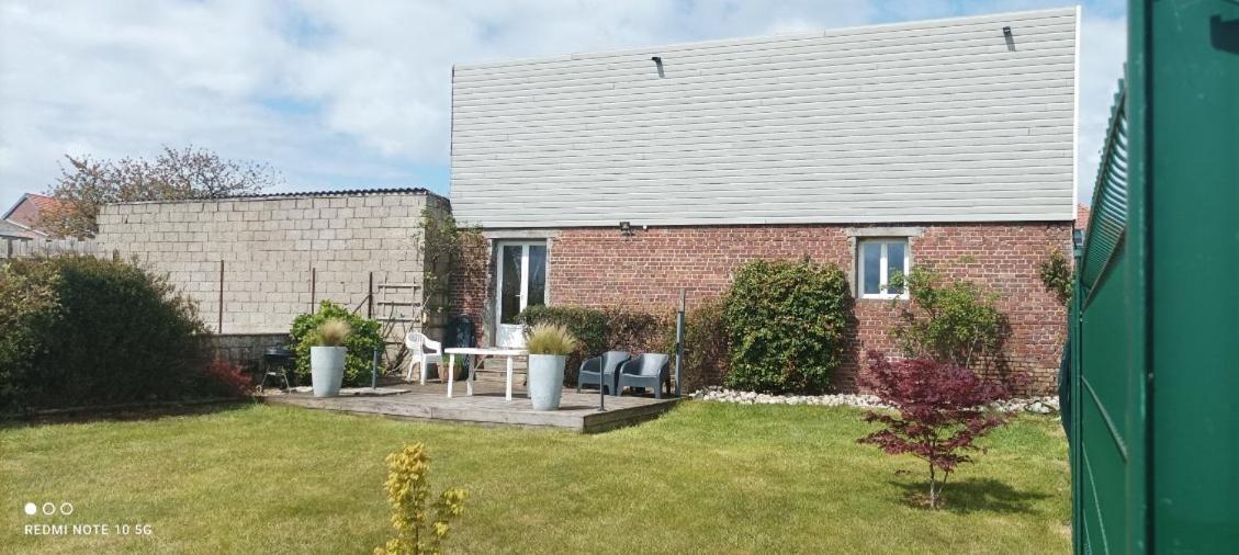 Gite Helseban - Maison A 3 Minutes De La Mer Dans Residence Privee Friaucourt 外观 照片